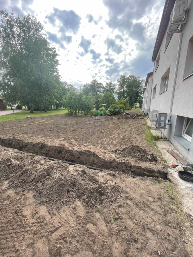 Vee aravoolud ja pinnase tasandamine2 min